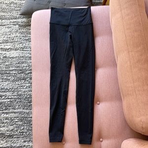 Lululemon High Waisted Leggings Black Size 6